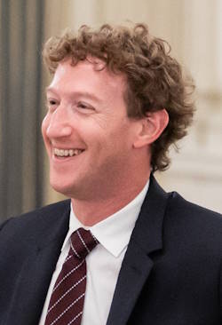 Mark Zuckerberg in 2025